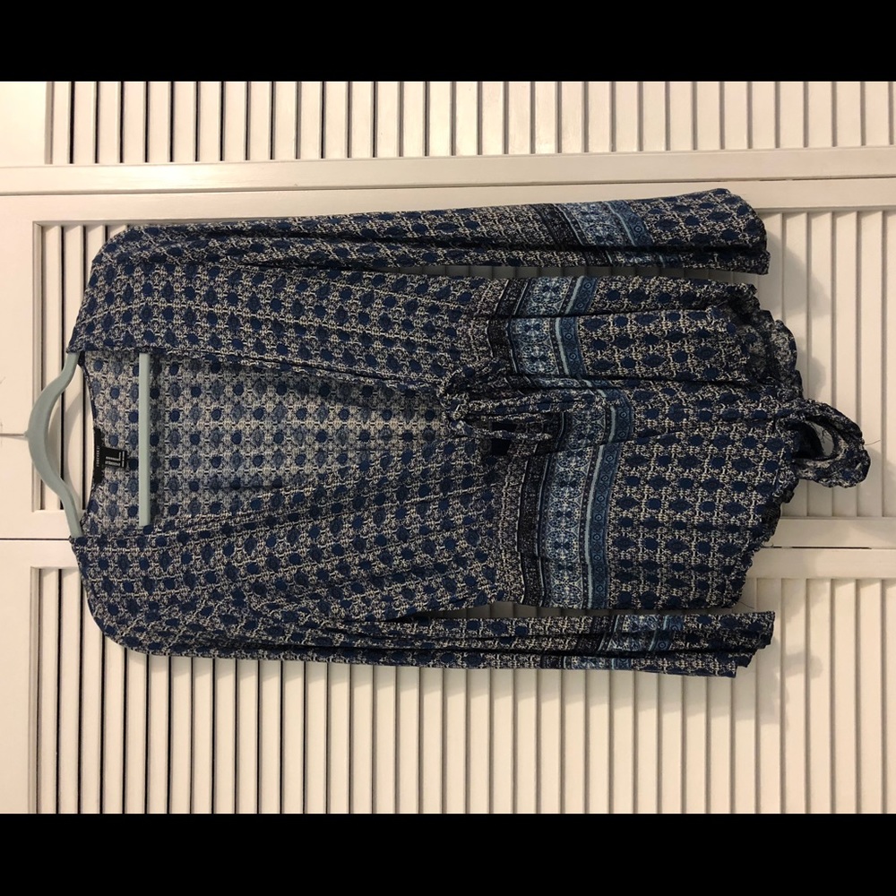 Fun, cute blue romper!